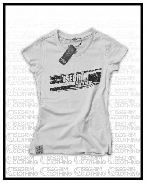 ISEGRIM Damenshirt - NEW STREETWEAR Weiß