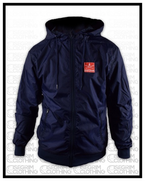 ISEGRIM Windbreaker Dunkelblau