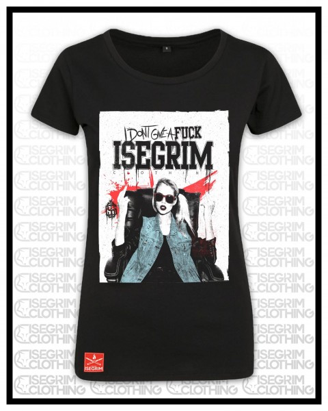 ISEGRIM Damenshirt - IDGAF