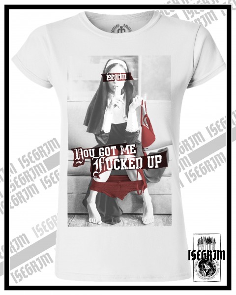 ISEGRIM Damenshirt - FUCKED UP
