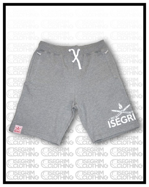 ISEGRIM Shorts Grau