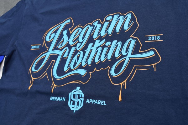 ISEGRIM Shirt - GERMAN APPAREL Dunkelblau