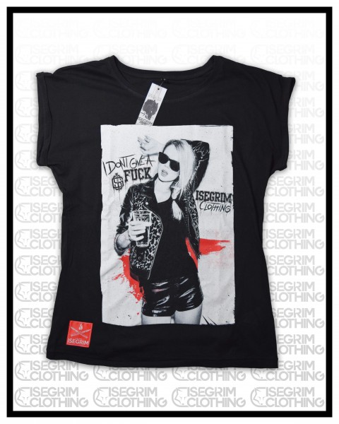 ISEGRIM Damenshirt - FUCK