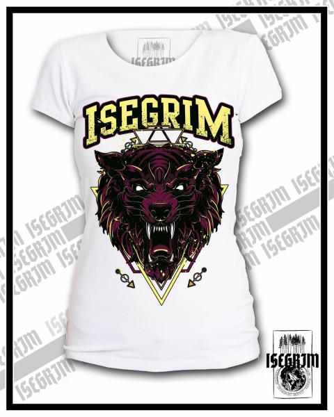 ISEGRIM Damenshirt - FANTASYWOLF