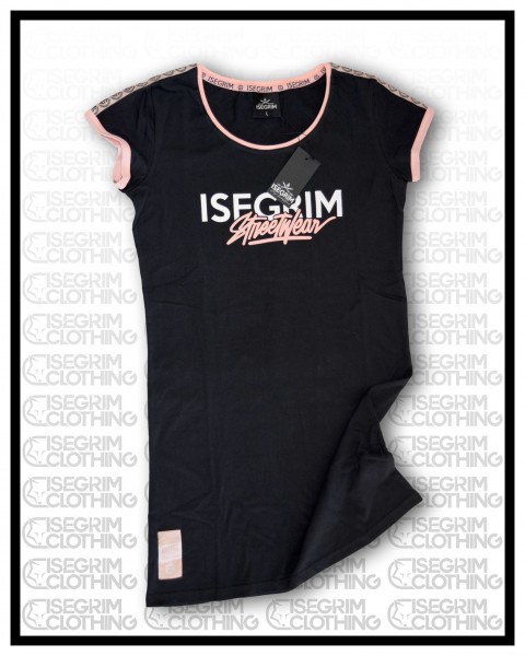 ISEGRIM Damenshirt-Kleid Streetwear